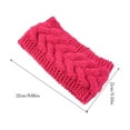 thumbnail image 3 of fastboy Bandeau d'Hiver pour Femmes, Protecteur de Tête Élastique, Cache-Oreilles Chaud, Style Simple, Accessoires pour Cheveux, 3 of 5