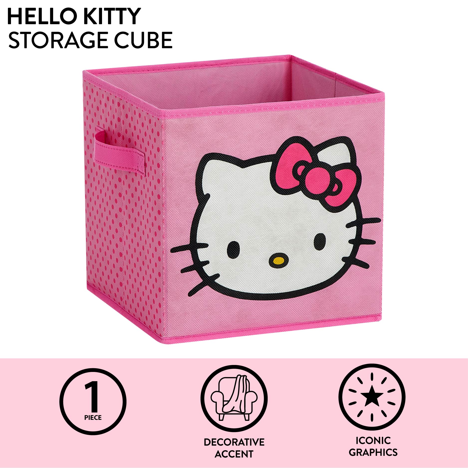 Sanrio Hello Kitty Kids Storage Cube