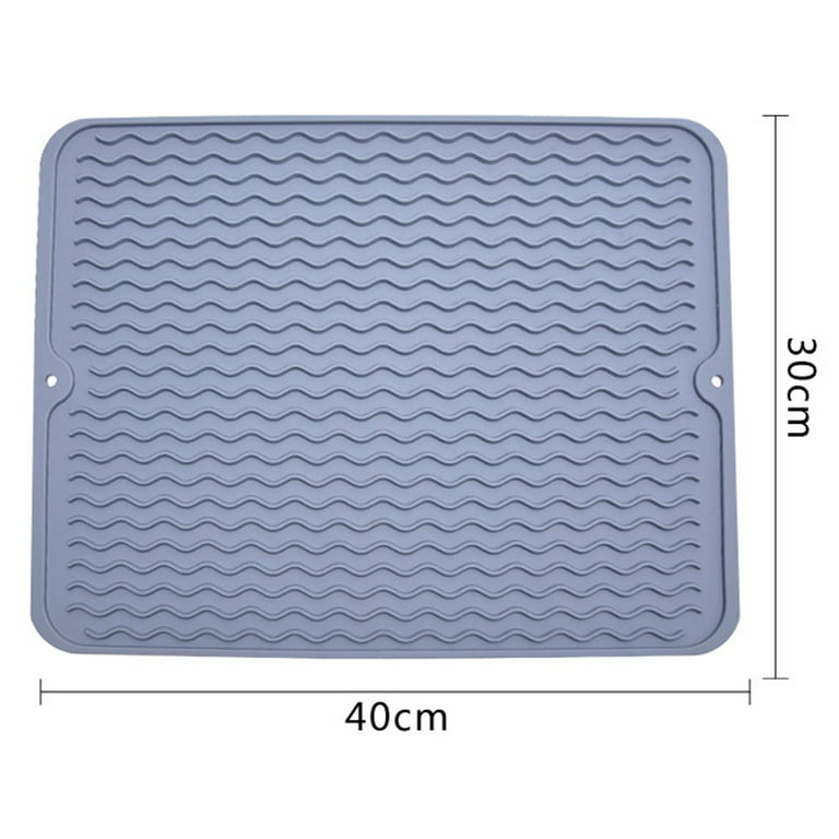 Dish Drying Mats For Kitchen Counter, Heat Resistant Non-slip