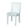 thumbnail image 2 of International Concepts Mission Kids Chair in Linen White (Set of 2), 2 of 6