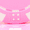 Pink, variant on Trademark Poker 100 Green Striped Chips, 11.5 Gram Casino Composite Set