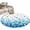 Blue, variant on Ombre Teal Polka Dot Area Rugs 2.7'x5', Washable Small Throw Rugs for Kitchen Bedroom, Abstract Watercolor Geometric Gradient Indoor Outdoor Rug Non-Slip Low Pile Carpet Runner Reversible Floor Mats