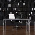 thumbnail image 6 of NEO CHAIR Home Office Chair, Heavy Duty Leather Office Chair, Ergonomic High Back Cushion Lumbar Back Support, Computer Desk Executive Chair for Work, 8 Hours Comfort, Jet Black, 6 of 10