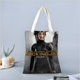 thumbnail image 2 of The Hunger Games Bolso de tela con estampado de lienzo para mujer, bolsa de compras reutilizable y estética, con cremallera interior, regalo para mujer,40*45cm., 2 of 6