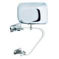 thumbnail image 2 of K-Source Exterior Mirror H3721 Aftermarket Replacement; Single; Chrome; Manual; Foldaway; Without Heated Mirrors; Without Turn Signal Indicators; With Brackets, 2 of 3