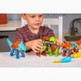 thumbnail image 5 of 6pc Kidplokio Dinosaur Toy Assemble Pretend Play Set for Kids Large Dino Toys, 5 of 11