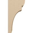 thumbnail image 3 of 9"W x 9"D x 18"H Wide Yorktown Rough Cedar Woodgrain TimberThane Corbel, Primed Tan, 3 of 6