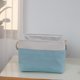 thumbnail image 1 of Cesta de almacenamiento de ropa portátil, edredones, cesta de almacenamiento plegable, caja de almacenamiento de juguetes de tela de gran tamaño, engrosada, 1 of 3