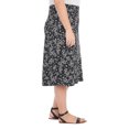 thumbnail image 2 of Hilary Radley Women's Pull On Skirt (Black Combo, L), 2 of 3