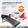 thumbnail image 5 of Calentador Solar AQUASOL PLASTEEL 2.0 | 15 Tubos 164L con Serpentín Patentado | Para Redes y Sistemas Presurizados | Ideal 5 Personas, 5 of 5