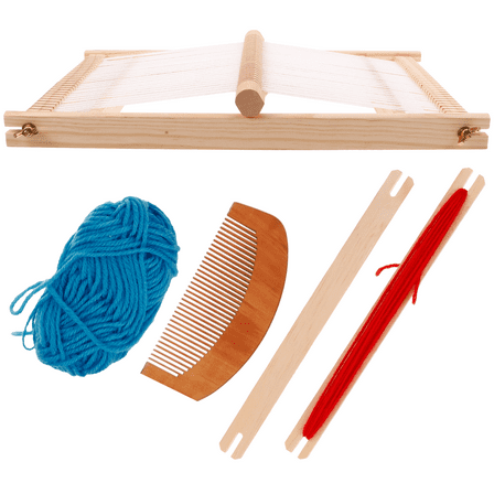 NUOLUX 1Set Wood Weaving Loom For Craft Projects Home Use Basswood Square Shape Intellectual Development