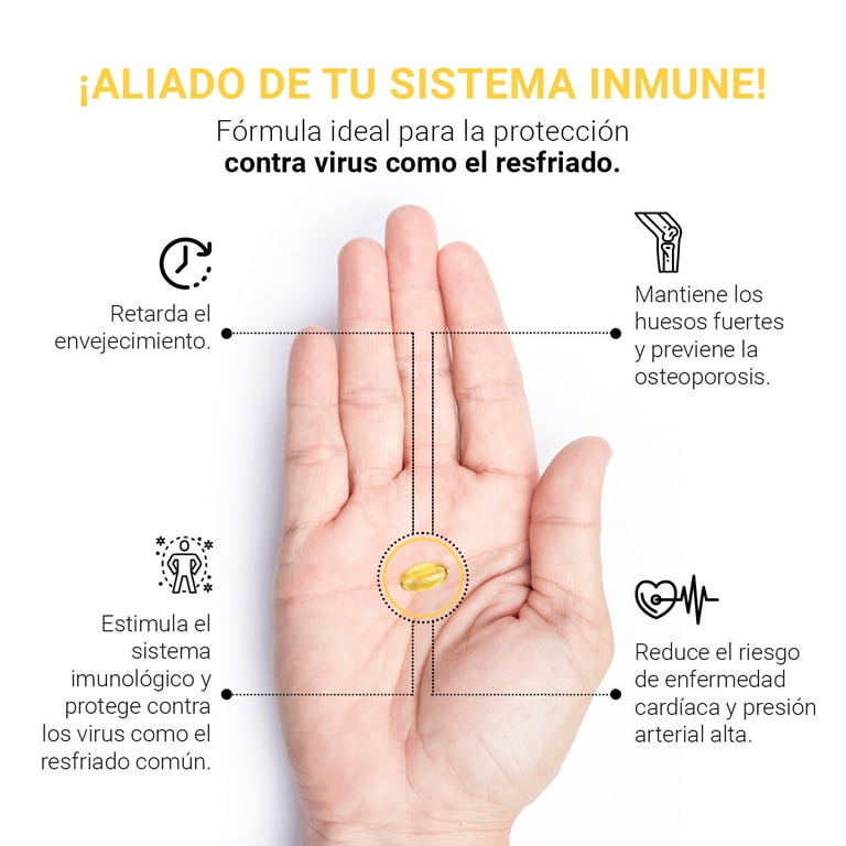 Vitamina D3 5000 Ui 300 Cápsulas B Life BLIFE Vitaminas Blife