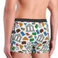 thumbnail image 4 of Kdxio Men's Boxer Briefs with Art Of Livings Print - Comfortable and Breathable Underwear for Everyday Wear, 4 of 7