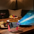 thumbnail image 5 of Upgraded 1080P Bluetooth Projector, 720P Native Mini Portable Movie Projector with HDMI/USB for iPhone TV Stick, 220" Big Screen for Indoor Outdoor Home Theater, 5 of 8