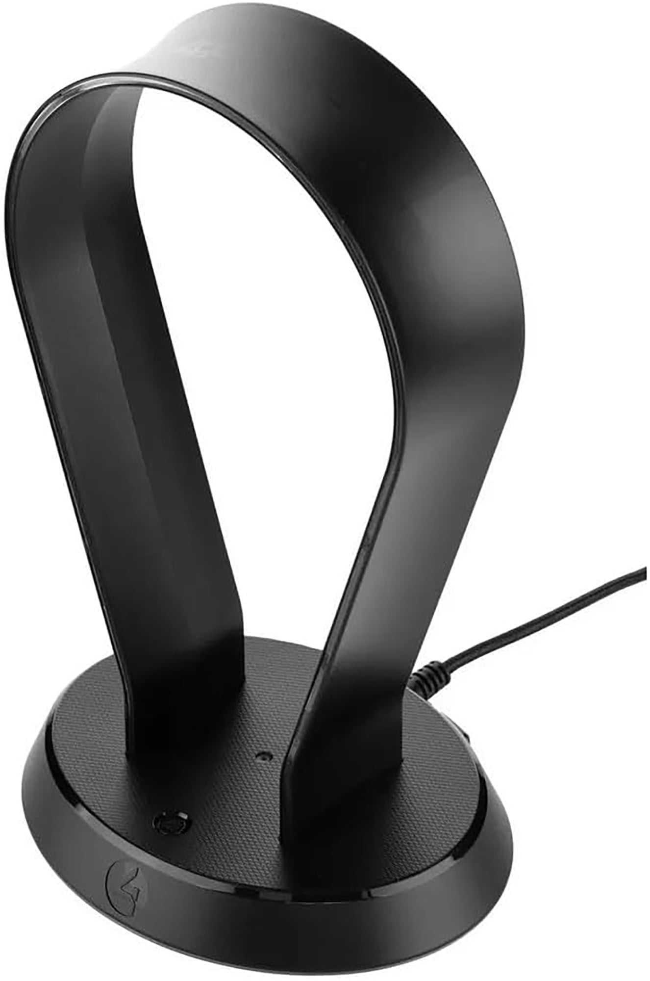 PC Accessory:  4Gamers LED Light Up Headset Stand - Black:  Compatible with PC, PS5, Xbox X|S