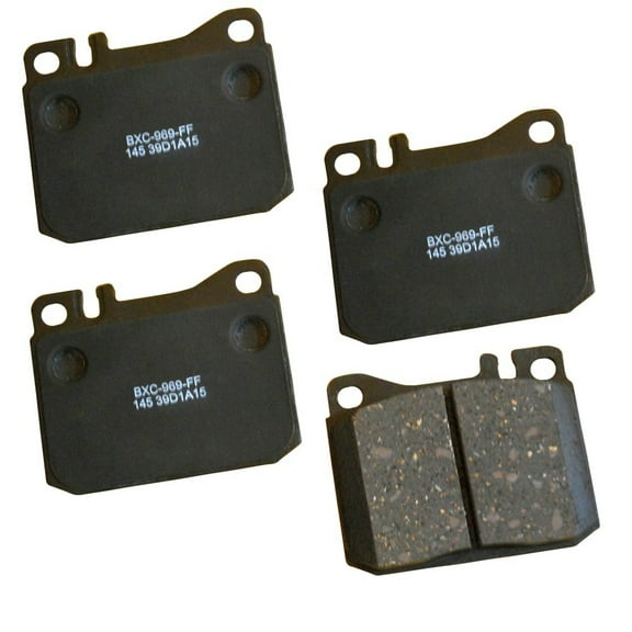 Bendix Brakes Disc Brake Pad Set Fits select: 1981-1985 MERCEDES-BENZ 380, 1981-1986 MERCEDES-BENZ 300