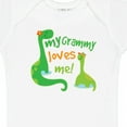 thumbnail image 4 of Inktastic My Grammy Loves Me Grandson Boys Baby Bodysuit, 4 of 5