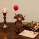 thumbnail image 4 of Decoraciones de San Valentín, adornos de San Valentín, regalos de San Valentín, figuras de vacas de las Tierras Altas con globos, vacas de resina sentadas y de pie con globos de aluminio en forma de c, 4 of 6