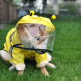 thumbnail image 4 of Dog Raincoat - Waterproof Dog Raincoat with Hooded Poncho and Reflective Strip, Lightweight Breathable Rain Poncho for Small Medium Large Dogs, Cute Bee Shape Pet Raincoat, 4 of 6