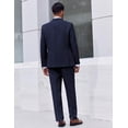 thumbnail image 5 of COOFANDY Men's 2 Piece Suit Slim Fit Suits for Men Two Button Blazer Formal Business Jacket Suit for Wedding Prom Dinner, 5 of 6