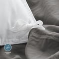 thumbnail image 6 of Bare Home Washed Duvet Cover Set - Ultra-Soft - Premium 1800 Collection - 3 Piece - Cal King, Gray, 6 of 8