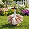 thumbnail image 5 of Lzobxe Porch Goose Clothes, Outdoor Garden Gooses Clothes for Cement or Plastic Statue, Yard Costume Set for Patio Lawn Entrance Decoration, 5 of 7