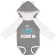 thumbnail image 3 of Inktastic Everett Washington Whale Watching Boys or Girls Long Sleeve Baby Bodysuit, 3 of 5