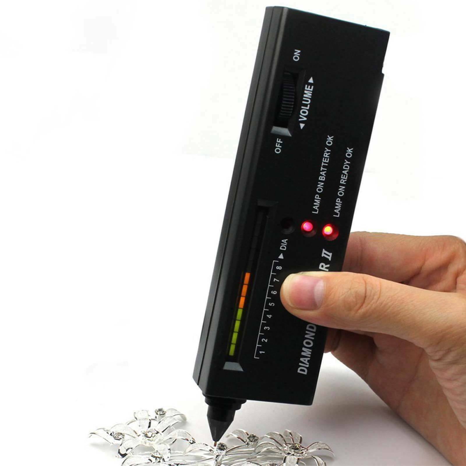 Portable Diamond Jeweler Tool Gemstone Tester Testing Gold