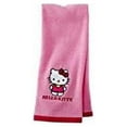 thumbnail image 2 of Hello Kitty Embroidered Pink Hand Towel - 16 in x 28 in, 2 of 2