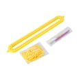 thumbnail image 1 of veasfak Knitting Loom Crochet Loom Craft Tool Kit Knitter Weaving Tools Sewing Tools for Yellow, 1 of 9