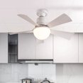 thumbnail image 2 of Ventilador Techo Moderno Decorativo LED 30 W Con Control Remoto 3 Velocidades Ajustables para El Y, 2 of 9