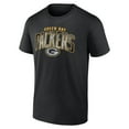 thumbnail image 2 of Men's Black Green Bay Packers Smoke Arch T-Shirt, 2 of 3
