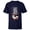 Navy, variant on Tim Burton’s Nightmare Before Christmas Lock Shock Barrel - Short Sleeve T-Shirt for Kids - Customized-White