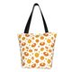 thumbnail image 1 of Fotbe Pumpkin Maple Leaves Bolsa de Playa con Estampado, Bolsa de Hombro, Bolsa de Mano Espaciosa, Bolsa de Viaje Ligera, Bolsa de Compras Versátil, 1 of 6