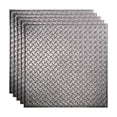 thumbnail image 1 of FASÄDE Diamond Plate Decorative Vinyl 2ft x 2ft Lay in Ceiling Panel in Galvanized Steel (5 Pack), 1 of 5