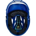 thumbnail image 5 of Champro Sports HX Rise Matte Senior Fastpitch/Softball Batting Helmet W/ Facemask Royal, 5 of 7