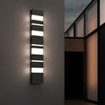 thumbnail image 3 of Sonneman 7287-Wl Jazz Notes 1 Light 21" High Integrated Led Outdoor Wall Sconce - Grey, 3 of 3
