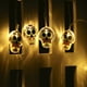 thumbnail image 3 of Cadena de lámpara Halloween Luces decorativas de vacaciones Lámpara de cadena Atmósfera Decoración de Halloween Luz Decoración para el hogar Luz de cortina de ventana Romacci Cadena de lámpara, 3 of 7