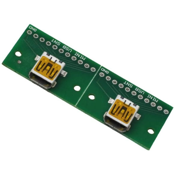 Mini USB 10PIN à PCB Carte Plug-in Test Socket usb2.0 mini10pin Plug Deux Pièces