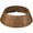 Chestnut, variant on Best Choice Products 42in Woven Hyacinth Christmas Tree Collar, Tree Skirt Accessory w/ Cord Cut-Out - Natural