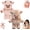 2pcs-b, variant on 2026 New Running Cow,Soft Cow– Adorable, Furry, Running Cows for Comfort,Interactive Moving Legs Gift for Office Bedroom Home (Pink-B)
