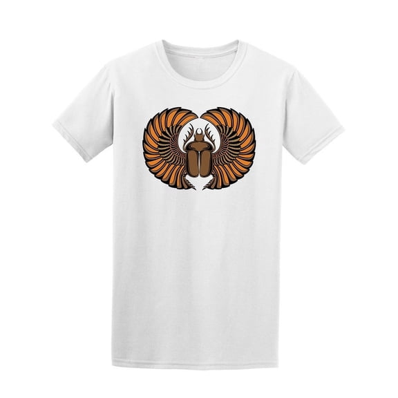 Winged Scarab Beetle Tee. Men's -Image by Shutterstock