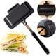 thumbnail image 4 of Sartén para Sándwich Doble Cara Parrilla Máquina Panqueques Aluminio Antiadherente, 4 of 9
