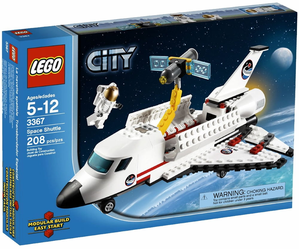 LEGO City 3367 Space Shuttle (208 Pieces) Building Kit - Damaged Box - Walmart.com
