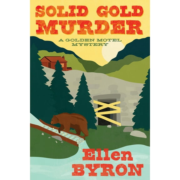 A Golden Motel Mystery Solid Gold Murder, (Paperback)