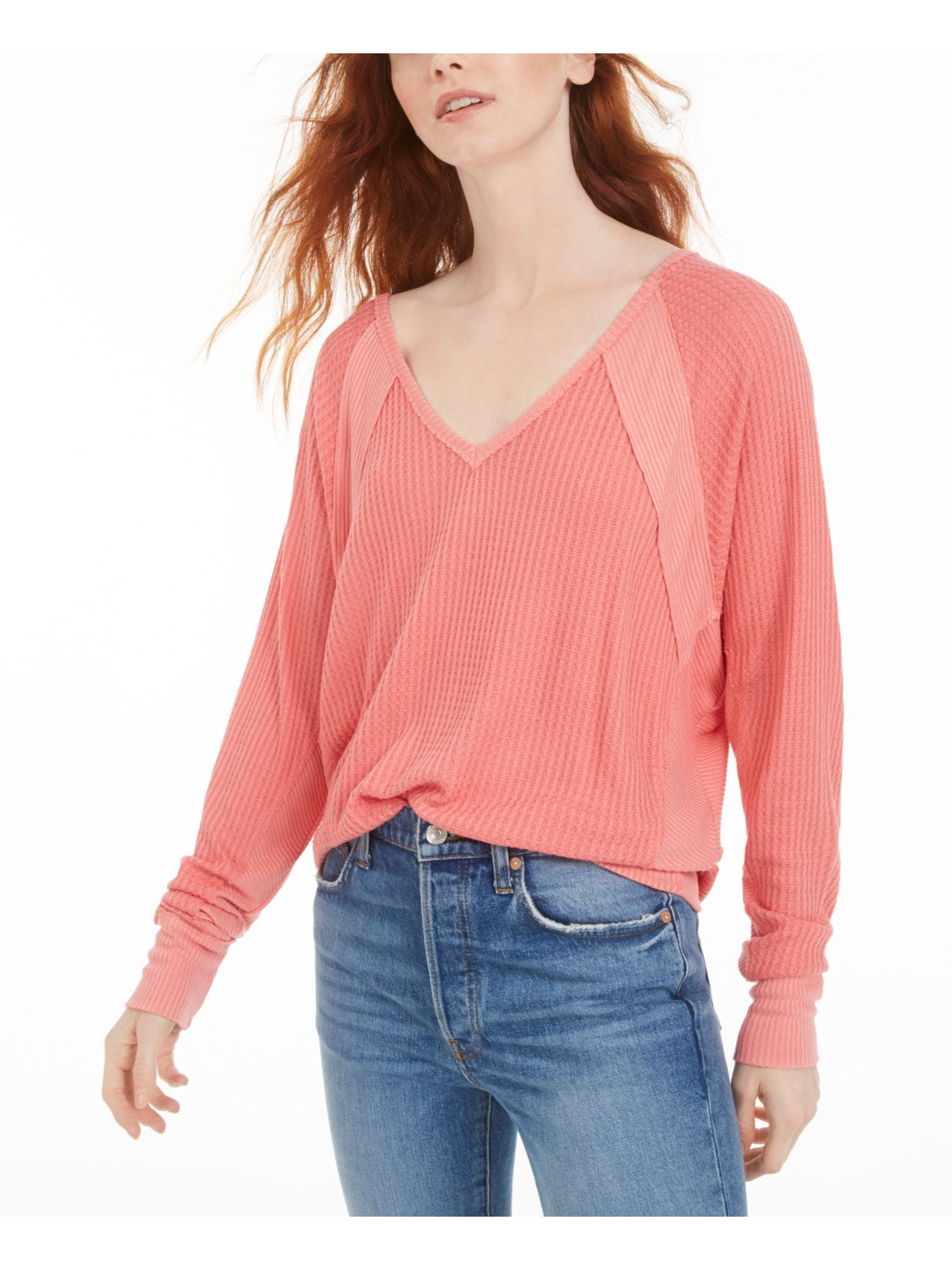 free people v neck thermal