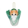 thumbnail image 4 of Japanese Style Cute Mofusand Plushie Shark Cat Fruit Vegetable Series Soft Hanging Keychain Pendant Gift for Girl, 4 of 5