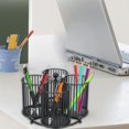 thumbnail image 3 of Yokua Rotatable Pen Holder Cup 4 Slots Makeup Brush Organizer Offfice Desk Organizer, 3 of 11