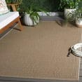 thumbnail image 2 of SAFAVIEH Atrium Sisal Jemima Solid Indoor/Outdoor Area Rug, Beige, 4' x 6', 2 of 16