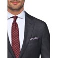 thumbnail image 2 of Mens Ticket Pocket 2-piece Charcoal Gray Cotton Modern Fit, 2 of 7